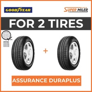 2pcs GOODYEAR 185/80R14 ASSURANCE DURAPLUS 95S Car Tires