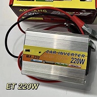 ET Game TH อินเวอร์เตอร์ AC 220V 220W เครื่องแปลงไฟรถเป็นไฟบ้าน ตัวแปลงไฟรถ ใช้อุปกรณ์ไฟบ้านได้ในรถ DC 12V to AC 220V 220W