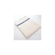 Fog Linen Work Linen Line Kitchen Cloth White x Navy【WNA】.