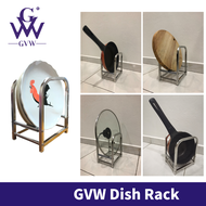 GVW Stainless Steel Dish Rack Plate Rack Bowl Rack Rak Pinggan Rak Mangkuk Multipurpose