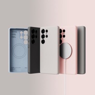 三星 Galaxy S25 Ultra 6.8吋磁吸抗污防刮液態矽膠手機殼