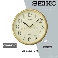 Seiko Wall Clock QXA747G QXA747 QUIET SWEEP ORIGINAL