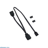zebeaacc Flexible ARGB Splitter Cord ARGB Splitter Extension Cable 5V 3Pin ARGB 1 Female