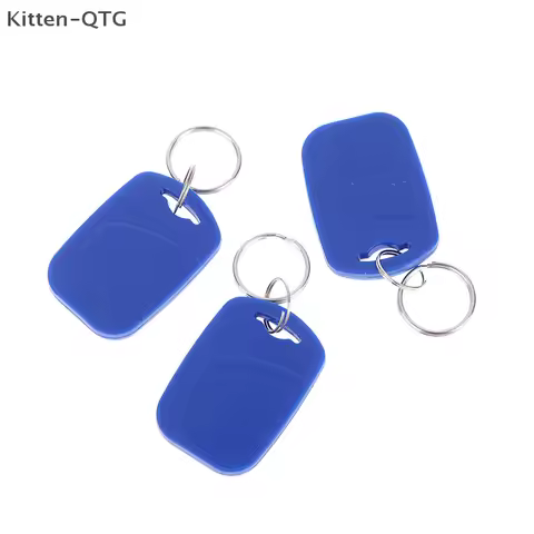 Hot！5/10Pc 2 In 1 Dual Chip Frequency RFID Keyfob ID 125KHz T5577 +IC 13.56MHz UID Rewritable Replic