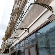AL-Alloy Canpoy Eaves sunshade awning open-air balcony rain awning PC endurance board silent window 