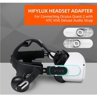 Hifylux Quest 2 With HTC Vive Deluxe Audio Adapter Connector For Oculus Quest