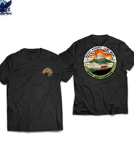 gagak outdoor baju outdoor kaos Pendaki Gunung pria dan wanita petzl - Hitam M