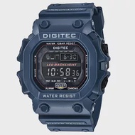 DIGITEC 數碼科技 DG-5012T 休閒運動多功能防水LED背光 電子錶 藍色