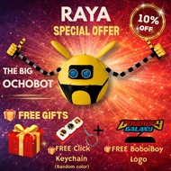 Large 3D Printed Ochobot Figure | BoBoiBoy Galaxy Robot Collectible Display Model