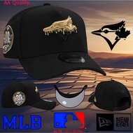 MLB 30th Anniversary 1977-2006 - Toronto Blue Jays - Hip Hop Stylish Baseball Cap - Light Gold Embro