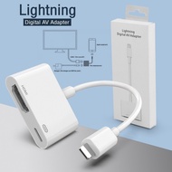 สายแปลงสำหรับ Lightning to HDMI Digital AV TV Cable Adapter รุ่น Lightning-to-hdmi- -05b-Ri
