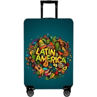 WUJIAONIAO Travel Luggage Cover Baggage Suitcase Cover Protector Skins 18-32 Inch (US-Area, XL (for 