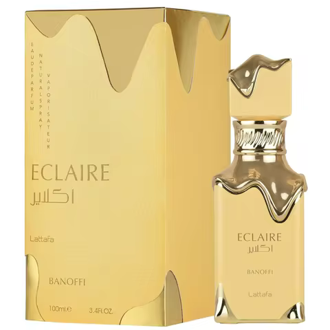 Lattafa Eclaire Banoffi Women's perfume spray, 3.4oz 100ml