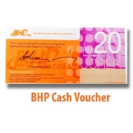 BHP Petrol Cash Voucher worth rm 1700