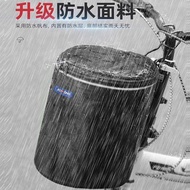 Bicycle Basket Bicycle Basket Foldable Portable Front Basket Waterproof Canvas Basket