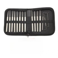 12Pcs Lock Picks Tools Set Lock Opener Locksmith Tools Various Transparent Locks Combination, Locksm