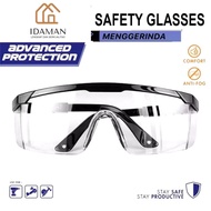 G1 Transparent Safety Glasses Clear/ UV Uxer Safety Glasses for Grinding