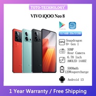 VIVO iQOO NEO 8 Pro / VIVO iQOO NEO 8 Dimensity 9200+ Chipset / New In Sealed/Smart Phone