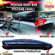 Pentair Roofbox PT5704B Glossy Roof box With Roof Rack L SIZE 450L Alza Aruz AtivaWish CRV X-trail Avanza Myvi Bezza