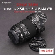 Fuji XF23 Decal Skin para sa Fujifilm XF23mm F1.4 R LM WR Mark II Lens Protector Anti-scratch Cover