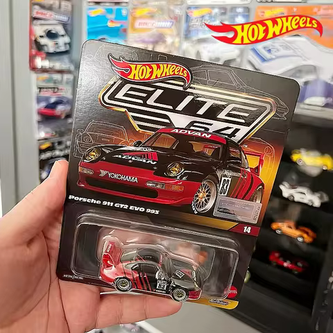 Hot Wheels Elite 64 1967 Ferrari 330 P4 Ferrari 1/64 Alloy Car Model In Stock Red Version Diecast Ca