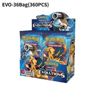 Pokemon card booster pack kartu pokemon 1 box 360pcs Pokemon Card Original pack pokemon cards englis