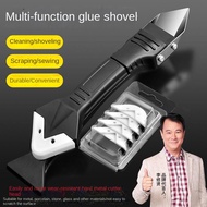 3 in 1 Sealant Angle Scraper Spatula Silicone Grout Caulk Floor Seam Glass Glue Remover Home Removal