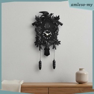 [AmlesoMY] cuckoos Clock Hourly Chime Vintage cuckoos Clock type Home Decor for Kids