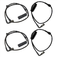 (LARI) 2 Pair Front Rear Brake Pad Wear Sensor Kit for BMW 5 Series E39 528I 540I 530I 525I M5