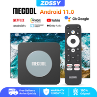 ZDSSY MECOOL ชุดกล่องทีวียอดนิยม Android11.0 KM2บวกกล่องทีวี Amlogic S905X4 Dolby Audio 4K HDR USB3.