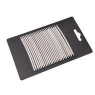 Musiclily Stainless Steel 2.7mm 24 Frets Guitar Jumbo Fret Wire Set, Chrome