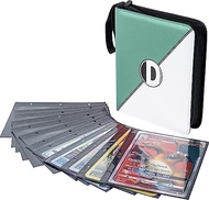 D DACCKIT Binder Compatible with Pokemon Jumbo Cards, Holds 80 Jumbo Cards, Card Book with Jumbo Car