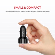 3.1A 5V Dual USB Car Charger LED Digital Display for iPhone Samsung Xiaomi Fast Charger USB Car Phon