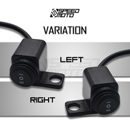 HONDA CLICK 125i/150i HANDLE SWITCH WITH PASSING LIGHT LEFT SIDE FOR CLICK V2 MOTO-6317 SPEEDMOTO