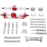 Metal front and rear axle rear pull rod kit for MN model 1/12 MN82T LC79 MN82S MN82Pro MN82 remote c