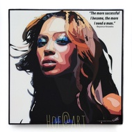 Beyonce Knowles Nows Singer Music Authorised Billboard Picture​Wall pop art Picture Frame Home Decor