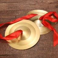 Brass cymbal, handmade steel cymbal, vintage copper plated cymbal, three and a half cymbal, cymbal w