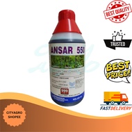 ANSAR 550 MSMA 35.5% 1 Liter Herbicide Weed Grass Killer Racun Rumpai Rumput Ubat Rumput