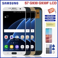 5.1'' Tested Lcd For Samsung Galaxy S7 G930 G930F Lcd Display Touch Screen Digitizer Assembly Replac