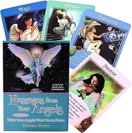 Gayrrnel Tarot Cards Set,44 Lovers Tarot Card Message Oracle Cards Angel Tarot Healing Oracle Cards - Angel Cards Doreen Virtue Rare Out of Print Angel Oracle Cards (Message Oracle Card)