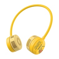 พัดลมแขวนคอเป็ดสีเหลืองขนาดเล็กแบบพกพา BDuck ชาร์จ USB น่ารัก พัดลมส่วนตัวบ้านใช้ทุกวันพัดลม การ์ตูน