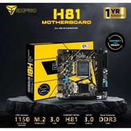 EZPRO H81 USB 3.0 LGA 1150 NVME Slot Motherboard Intel LGA 1150 Motherboard
