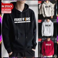 ⚡Ready Stock⚡ FreeFire Long Sleeve Hoodie Man Hoodie Women Jaket perempuan Jaket Lelaki Hoodie Lelak