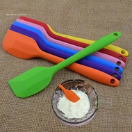 WX_Home Kitchen Silicone Flexible Spatulas Cake Cream Scraper Cooking Baking Tool