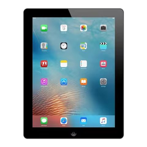 Apple - iPad 4th generation, Wifi only Black (16gb) - Grade 3 Unlocked Genuine Refurbished Tablet Go