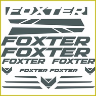 ❐ ☫ ◊ Foxter Frame Decals For Mountain Bike