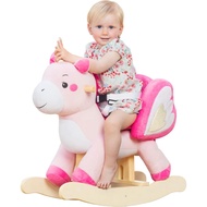 Abebe Baby Rocking Horse Ride Unicorn Pink Boy Girl i es: Kid Ride On Toy