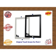 Original iPad 2 ipad2 Touch Screen Digitizer Glass With Flex Cable Front Glass With Touch Panel Sens