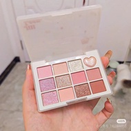 JILL LEEN  Joint Limited Edition 12-Color Eyeshadow Palette JILL LEEN Matte Versatile Pearlescent Ea