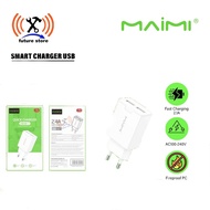 Maimi C36A - C36B Smart Charger Adaptor - 2. Dual USB4A Charger Head Original